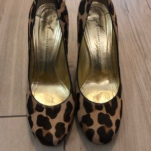 Giuseppe Zanotti Leopard/Red Pumps (37)